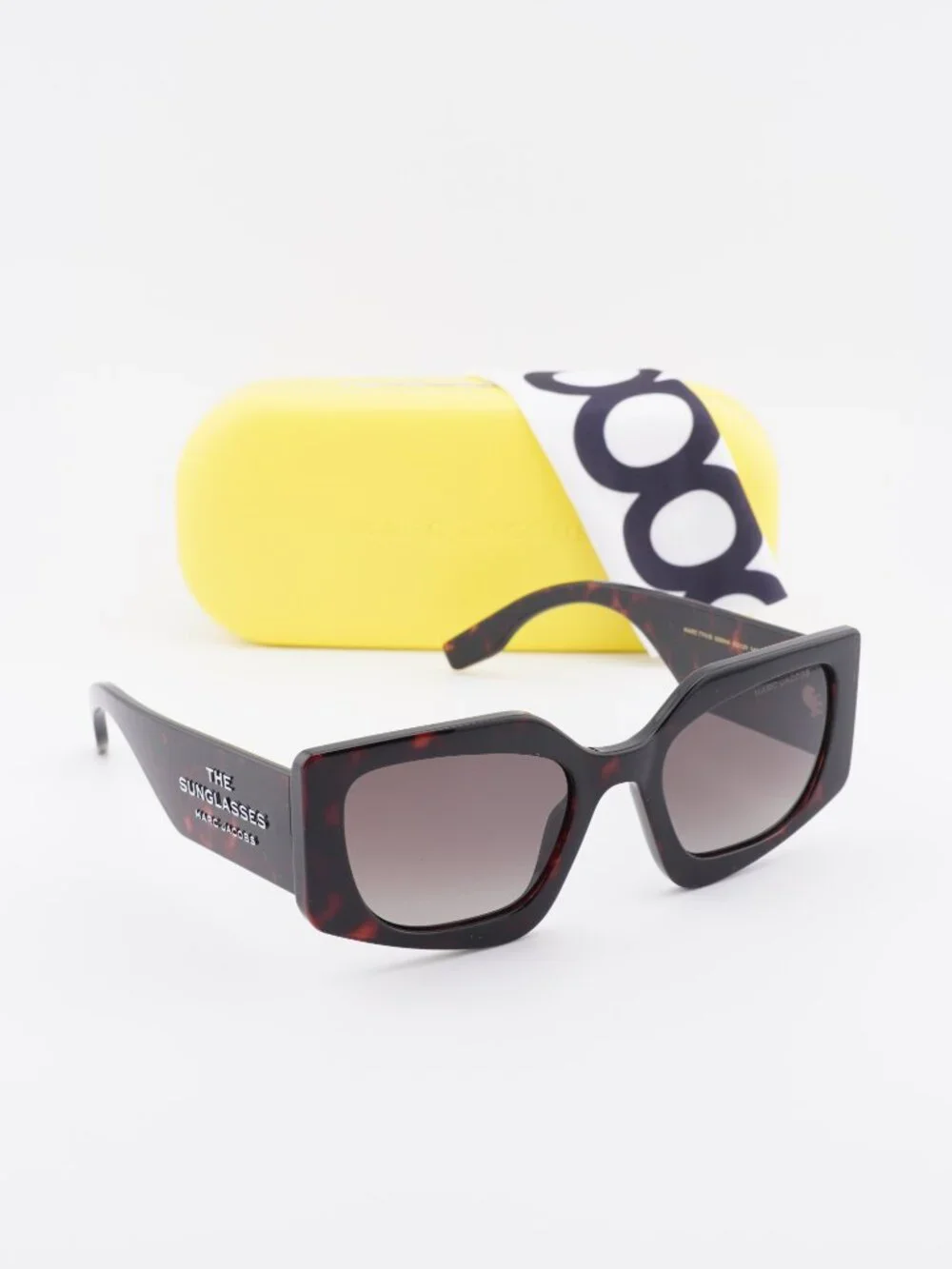 Marc Jacobs MARC 774/S 0086 HA Cat Eye Sunglasses - Dark Havana / Brown